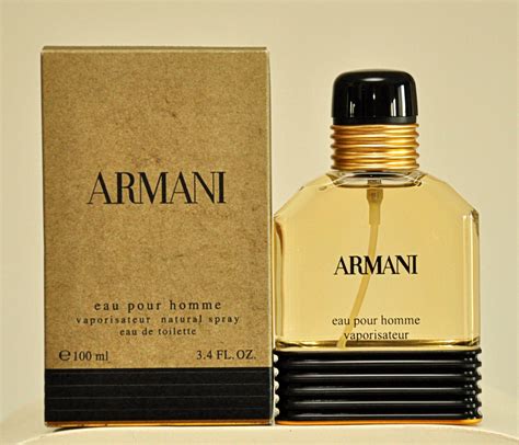 armani eau pour homme vintage.